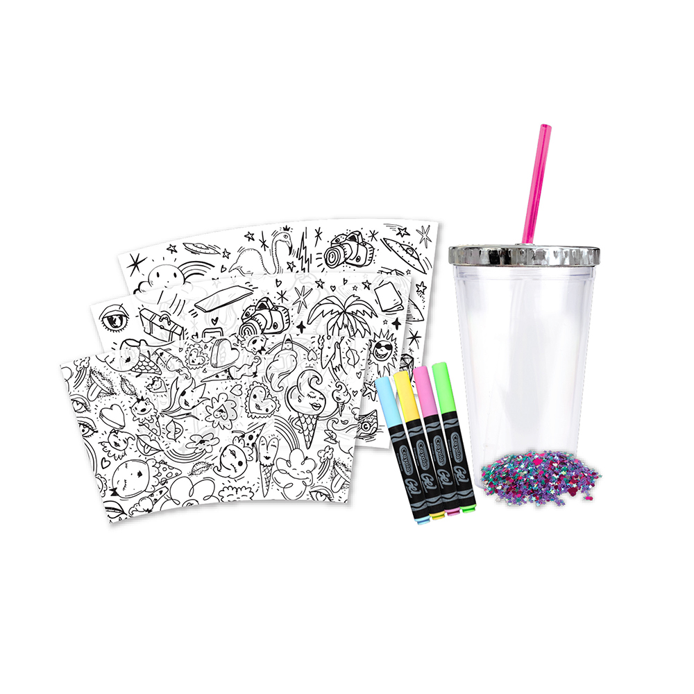 Crayola Creations Confetti Tumbler Design Kit (Crayola)