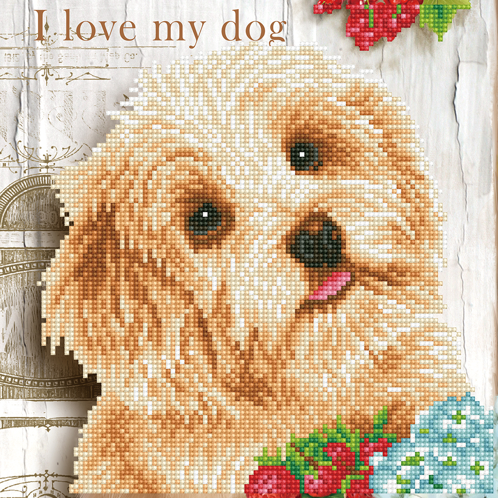 Diamond Dotz - I love my dog (Diamond Dotz)