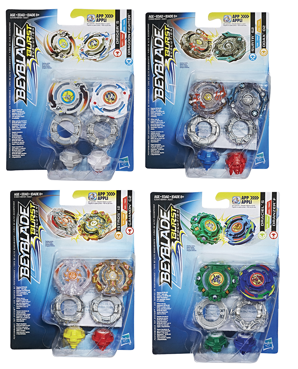 Beyblade Burst Evolution Ensemble Duel Assortis