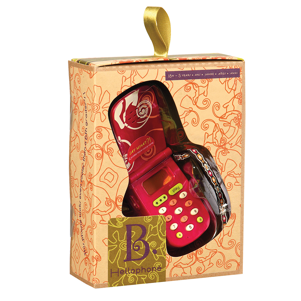 B.Lively Téléphone portable Hellophone (BattatB.)