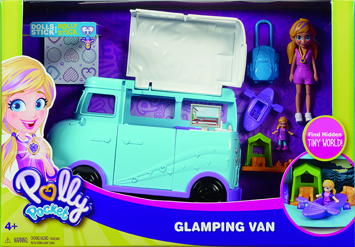 polly pocket glamping van