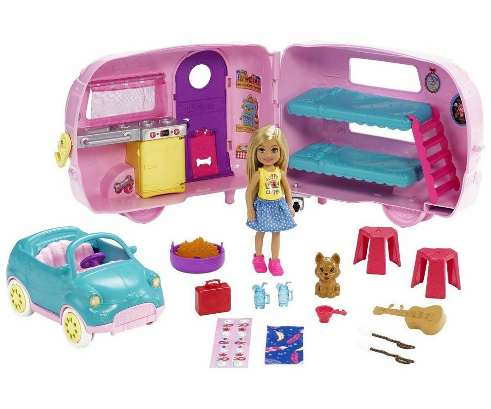 camping car barbie carrefour