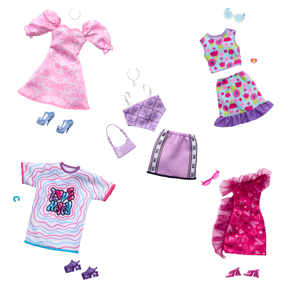 Barbie fashion hotsell 2 pack assortment