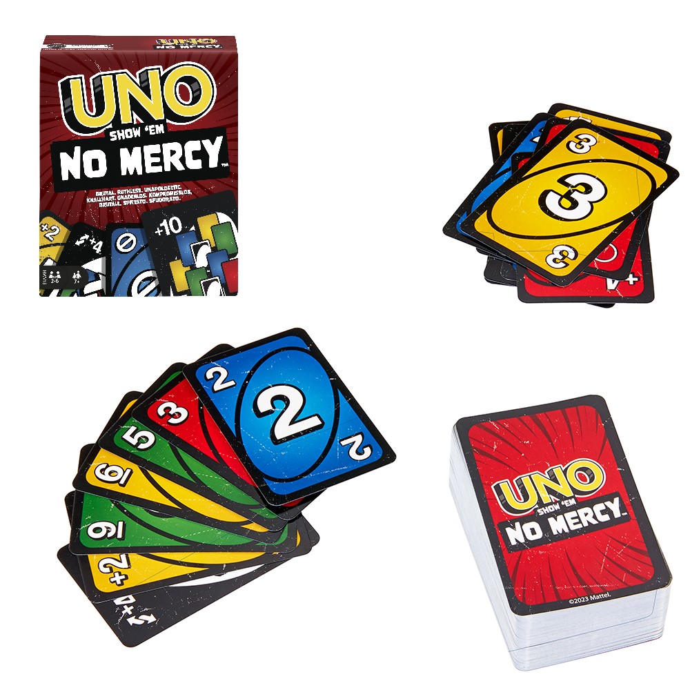 Game Uno No Mercy (Mattel)