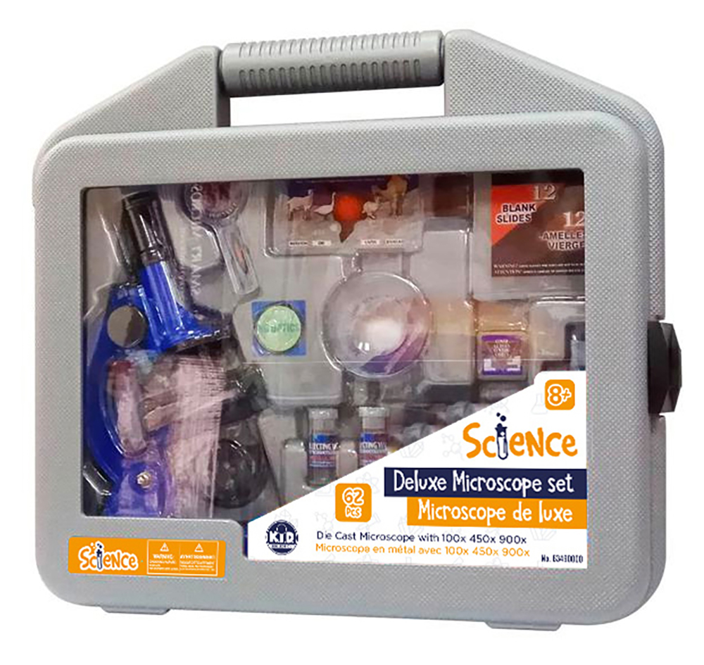 Deluxe Microscope 900x in a case 51 pieces (Pakö/ KID Collection)