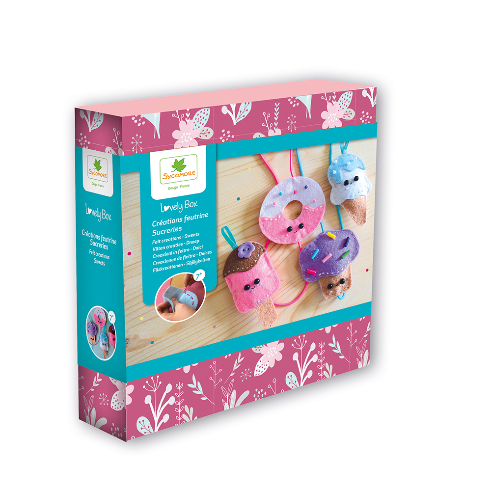 Lovely Box - Petit modèle - Créations de feutrine